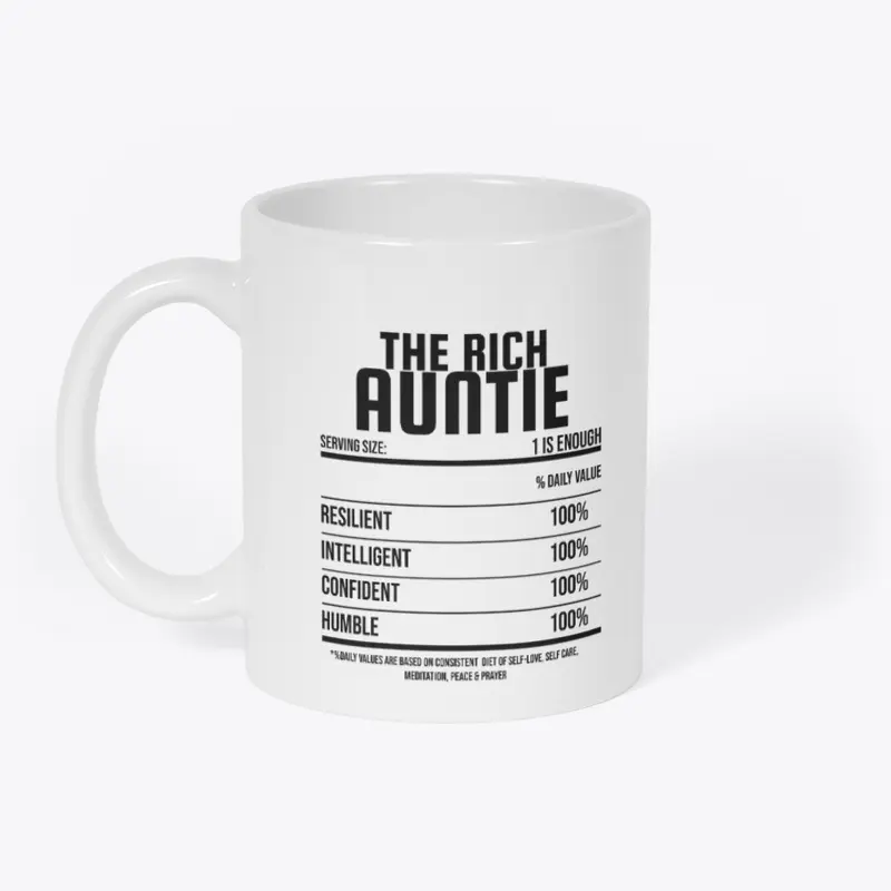 The R.I.C.H Auntie Nutritional Mug