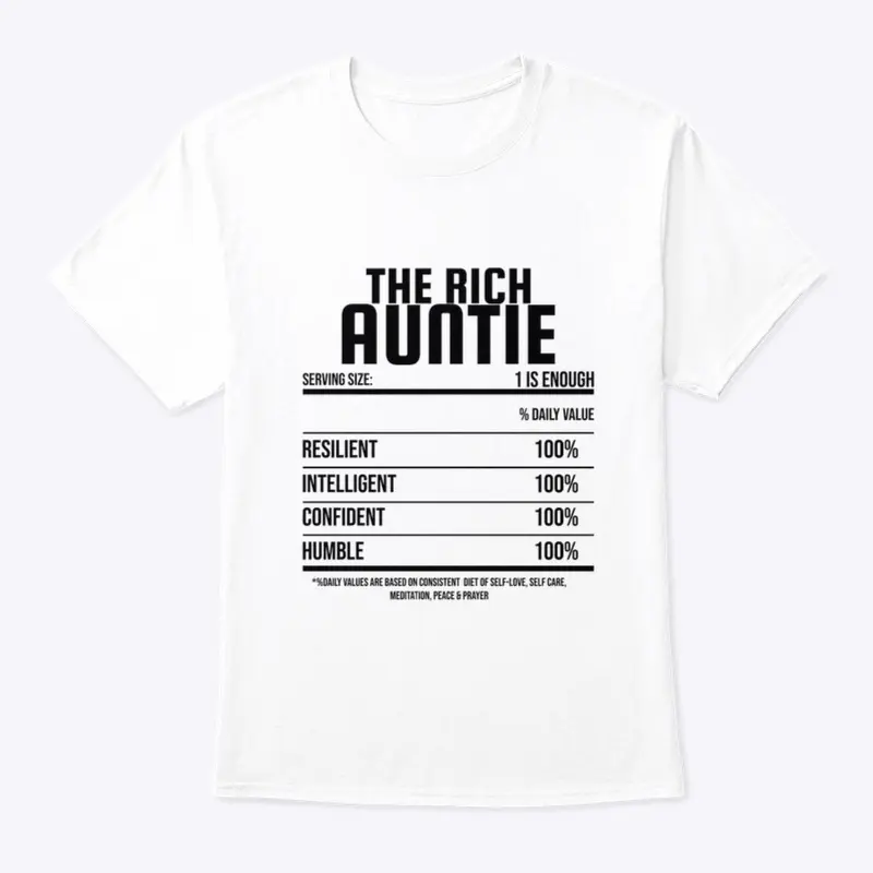 The R.I.C.H Auntie Nutritional Tee